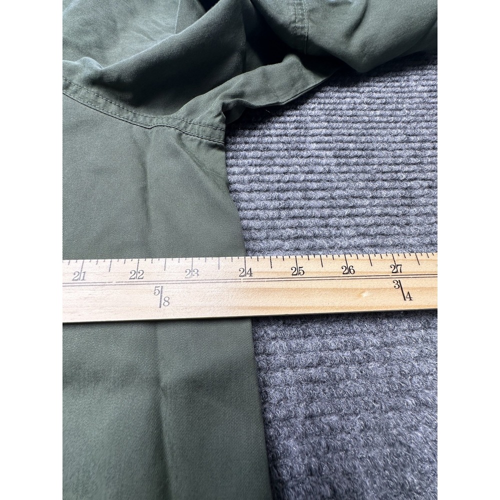 Westbound Shirt Womens Medium Olive Green Tencel Lyocell Button Front Tunic Top - Picture 6 of 13